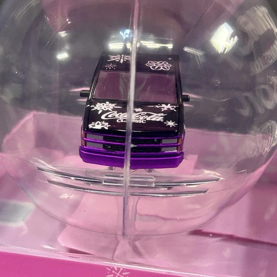2025 M2 Machines Coca-Cola Christmas Ornament Purple 1987 Buick Grand National - Image 3 of 4