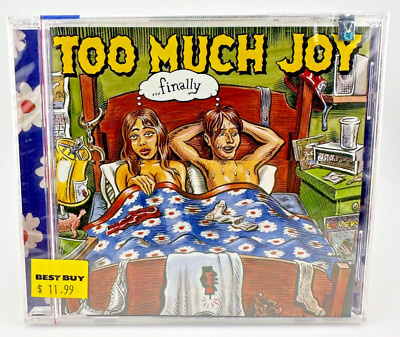 Too Much Joy - Finally [ *RARE NEW* CD, 1996 ] * SEALED *