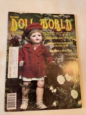 Feb 1982 National Doll World Magazine Patterns Fashion Doll Heroine Costumes