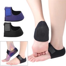 Heel Protector Cushion Cups Pads Plantar Fasciitis Wrap Arch Support Foot Brace
