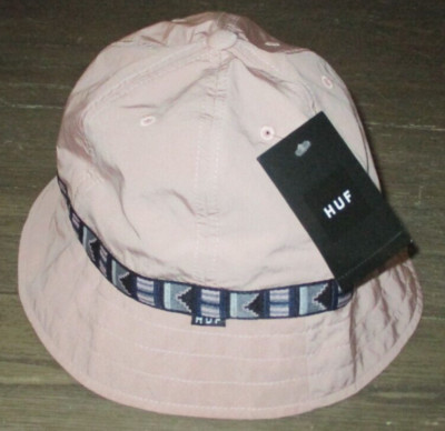 MENS HUF PINK BUCKET HAT SIZE L/XL