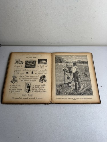 Vtg 1931 Mon Premier Alphabet HC French Language Children's Book Hachette, Paris - Imagen 13 de 18