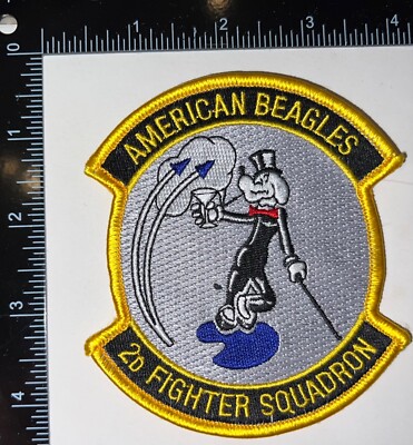 USAF US Air Force 2nd Fighter Squadron Patch