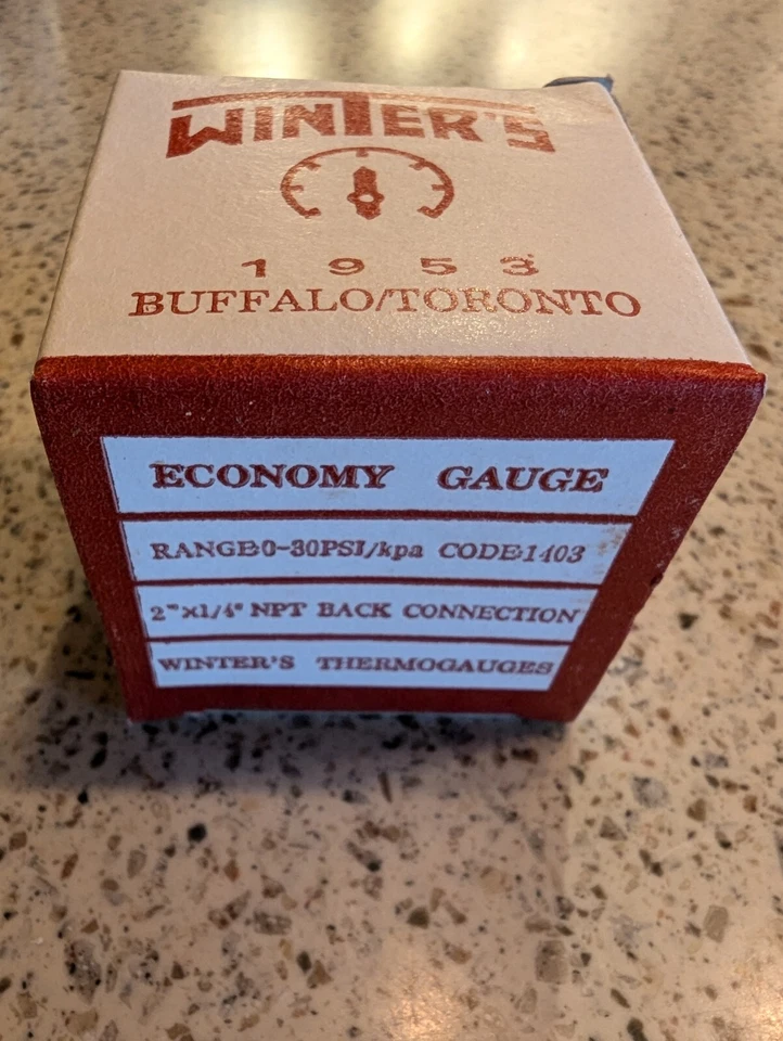 winters pressure gauge 30 PSI - Image 2 of 4