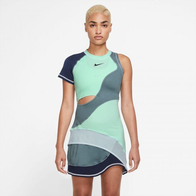 Теннисный корт Nike Damen Kleid Dri-FIT Slam DD8837-379 Rock Sport Laufen Neu XL 17190₽