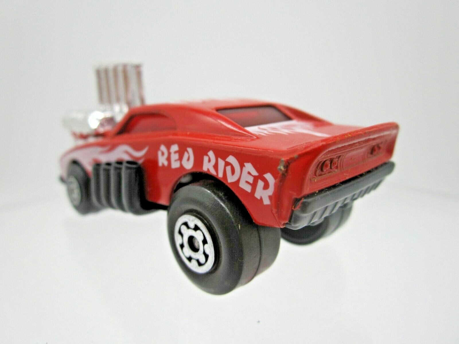 Vtg 1972 Matchbox Superfast Red Rider Dragster Dodge Charger Blown ...