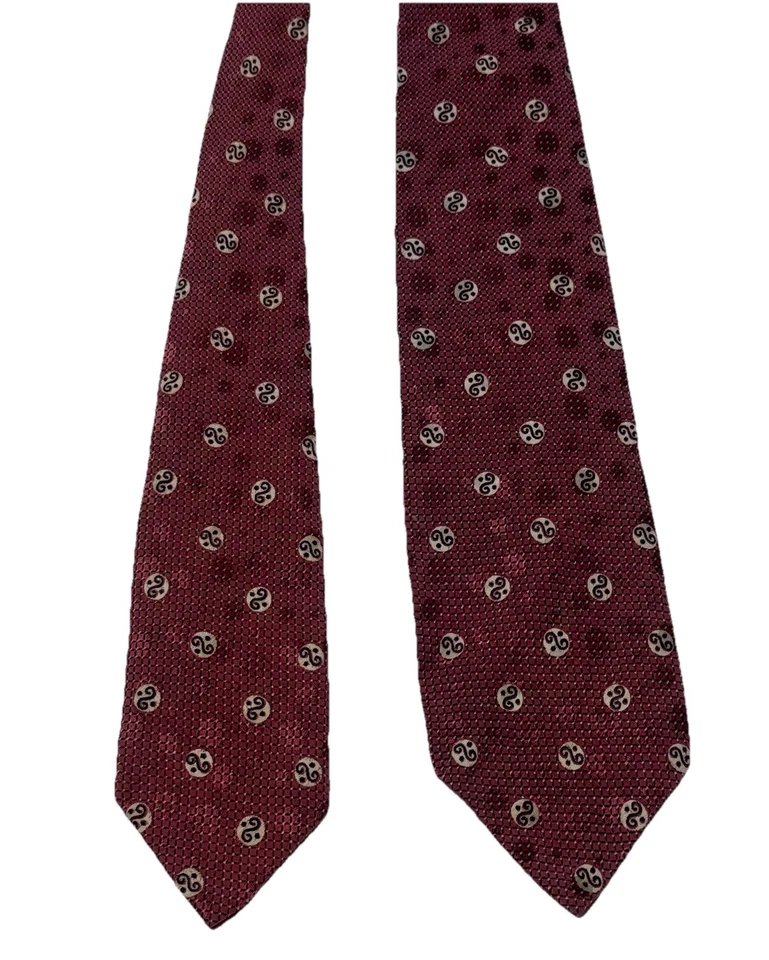 Corbata vintage años 50 Sulka & Company 100 % seda patrón floral diseñador 52” x 3” Foto 3 de 4