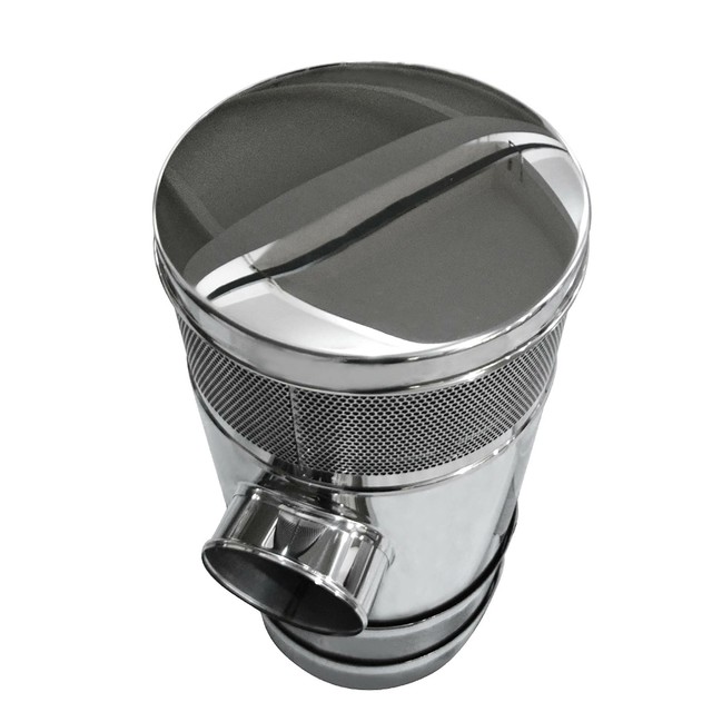 New Stainless Steel 15" Vortox Style Air Cleaner Kit W/ 7" Outlet for