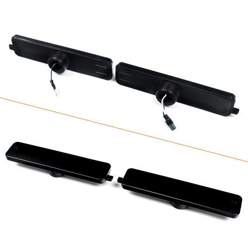 4x Smoked Amber & Red LED Side Bumper Marker Lights For 1998-02 Pontiac Firebird - Picture 16 of 18