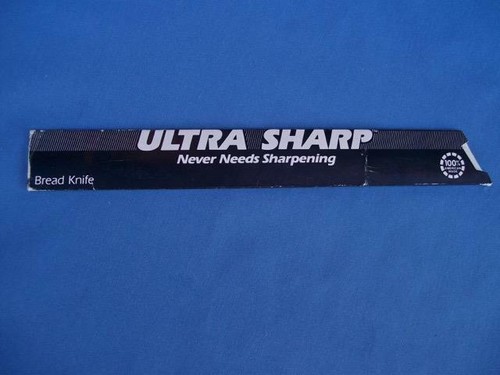 VINTAGE *QUIKUT* BREAD KNIFE 13 1/4" UNUSED USA. - Picture 2 of 11