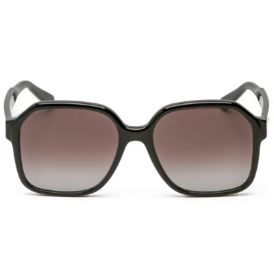 Salvatore Ferragamo| (320972 780202) SALVATORE FERRAGAMO Black Grey Gradient Square Ladies