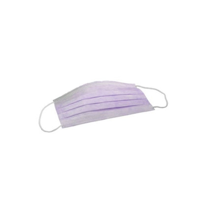 Premium Plus 2288-LAVENDER Earloop Face Masks Lavender Ultra Sensitive 50/Pk