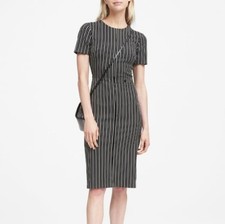 NWT Banana Republic Pinstripe Sheath Dress, sz 10 #382062