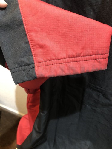 Dwyane Wade Converse Full Zip Embroidered Track Jacket Size 2XL Black/red - Picture 6 of 11