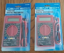 NEW Cen-Tech 7 FUNCTION DIGITAL MULTIMETER 69096 Lot Of 2