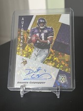 2020 Daunte Culpepper Gold Prizm Mosaic Auto /10