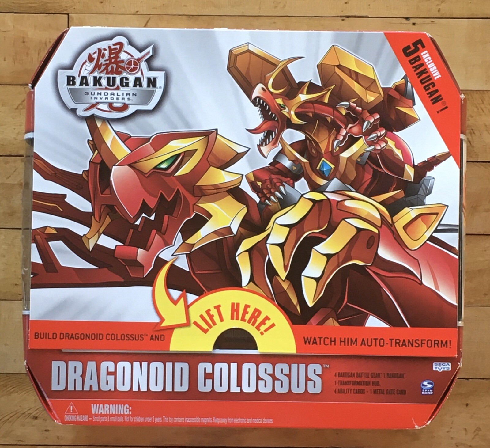bakugan dragonoid colossus toy