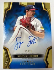 2024 Topps Five Star - Autographs Spencer Strider #FSA-SS Blue /25 Auto