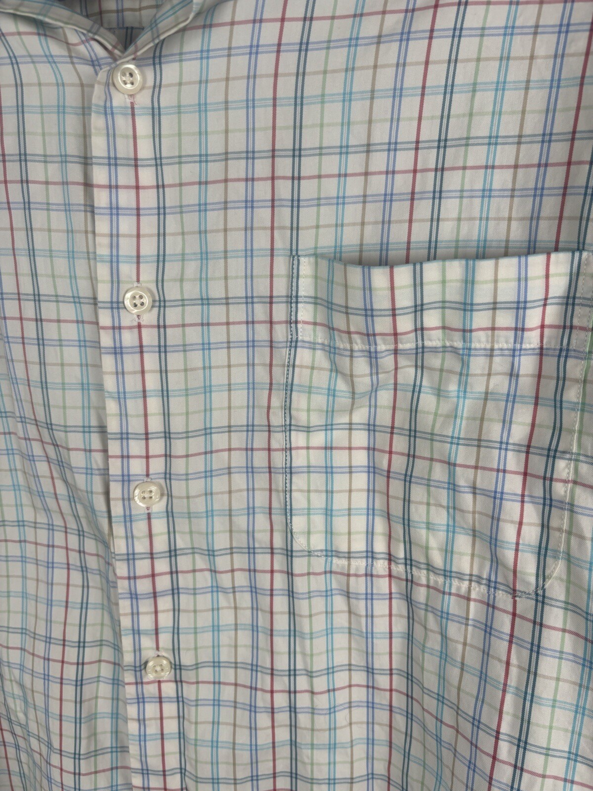 Peter Millar Button Down Plaid Crown Soft Silk Co… - image 4