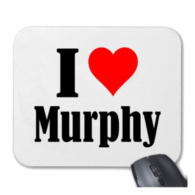 MOUSEPAD Mauspad I Love Murphy Ich Liebe Murphy