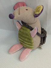Mousetales Ragtales Mouse Plush 8 Inch Stuffed Animal Toy Rag Tales