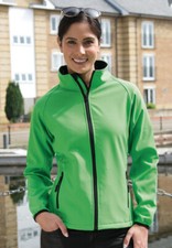 Ladies' Printable Result Core Softshell Windproof Jacket Coat