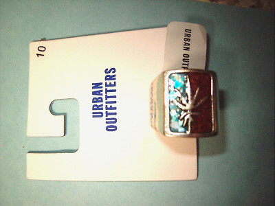 URBAN OUTFITTERS MARIHUANA LEAF RING Gr. 10 Neu auf Karte