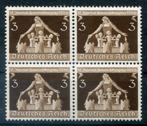 DR-3.Reich 617 Quattro Blocchi ** MNH MINT NEVER HINGED (79223