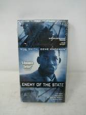 VINTAGE ENEMY OF THE STATE VHS TAPE SEALED 1999 WILL SMITH GENE HACKMAN VTG