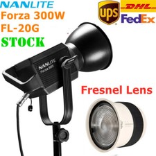 Nanlite Forza 300W 5600K Daylight-Balanced COB LED Light FL-20G Fresnel Lens