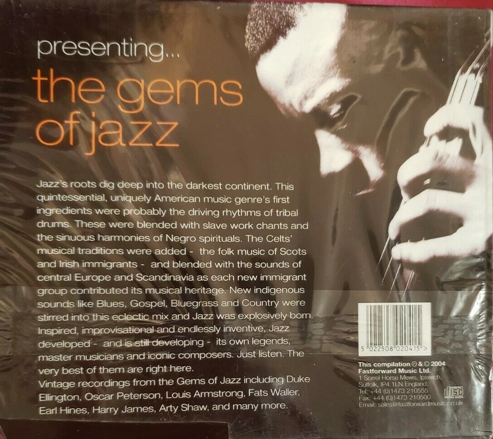 The Gems of Jazz, Various Artists (3 CD Boxed Set, 2004) New - Image 2 of 2