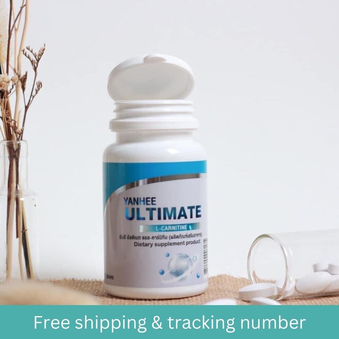 yanhee l-carnitine dietary supplement product 4X Yanhee Ultimate L-Carnitine Block Burn Fat Diet Control Weight Loss 120  Cap