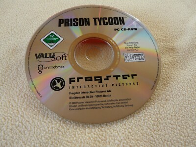 PC-Spiel ''Prison Tycoon'' Simulation 