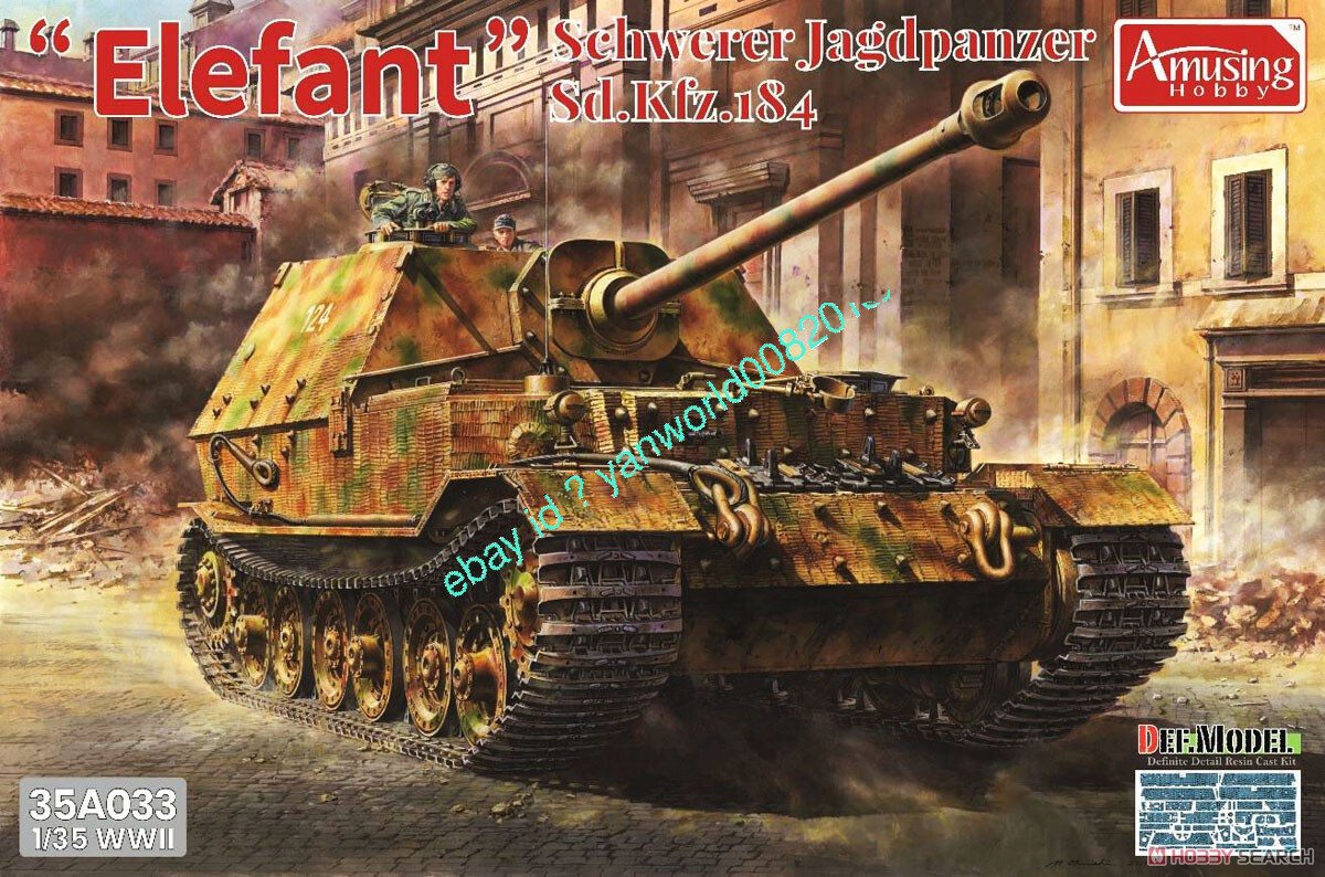タミヤ Sd.Kfz.184 ELEFANT 1/35 完成品 Amazon.com: for Tamiya Sd.Kfz.184 Elefant 1./s.Pz.ABT.653