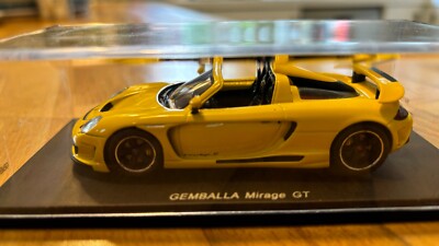 SPARK PORSCHE GEMBALLA MIRAGE GT GELB S0720 1:43 TOP ZUSTAND