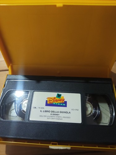 IL LIBRO DELLA GIUNGLA - VHS WALT DISNEY I CLASSICI VS 4762 DA VENDITA - Foto 4 di 4