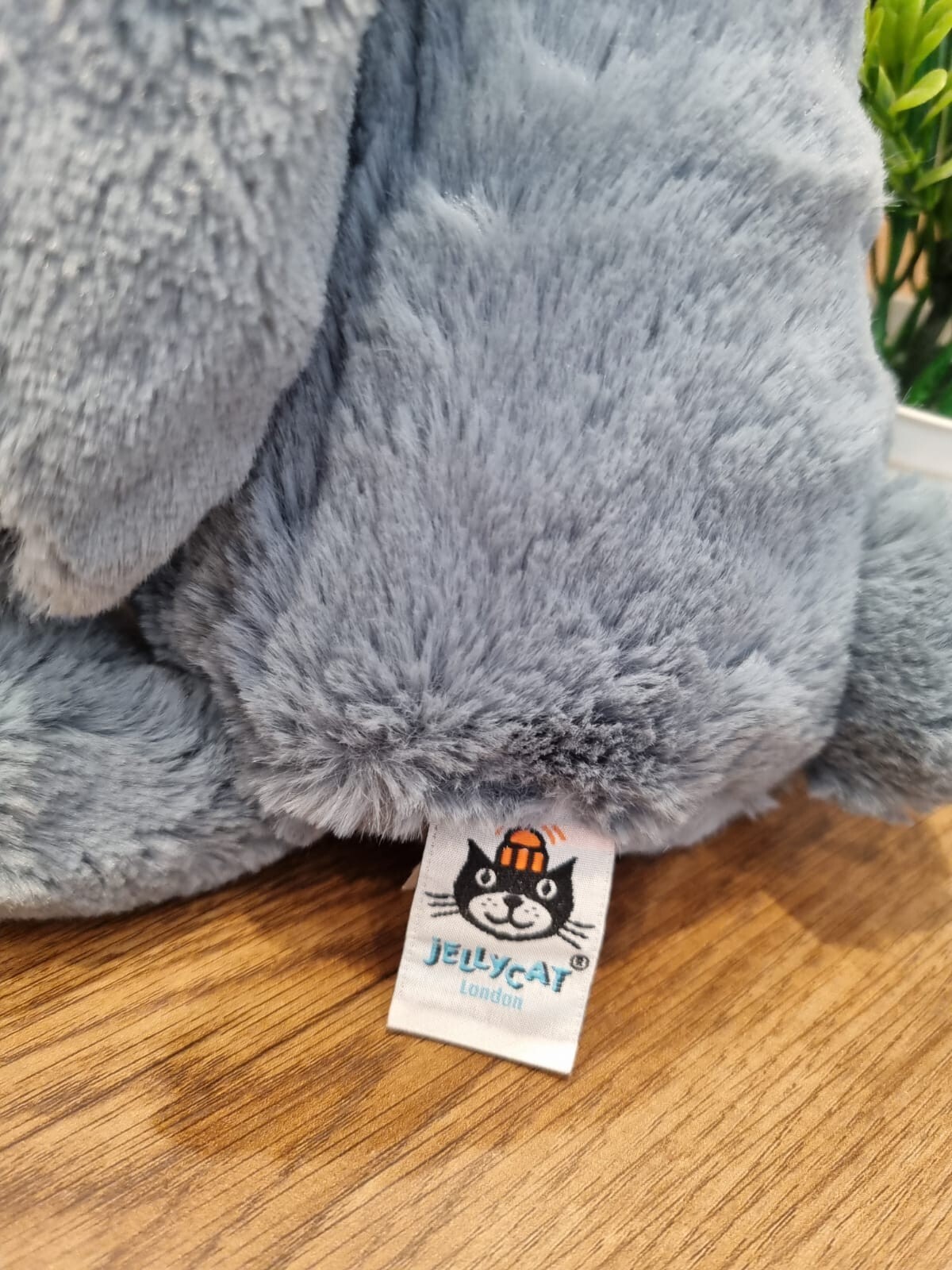 Jellycat Bashful Bunny  Dusky blue  blossom NWOT RARE RETIRED