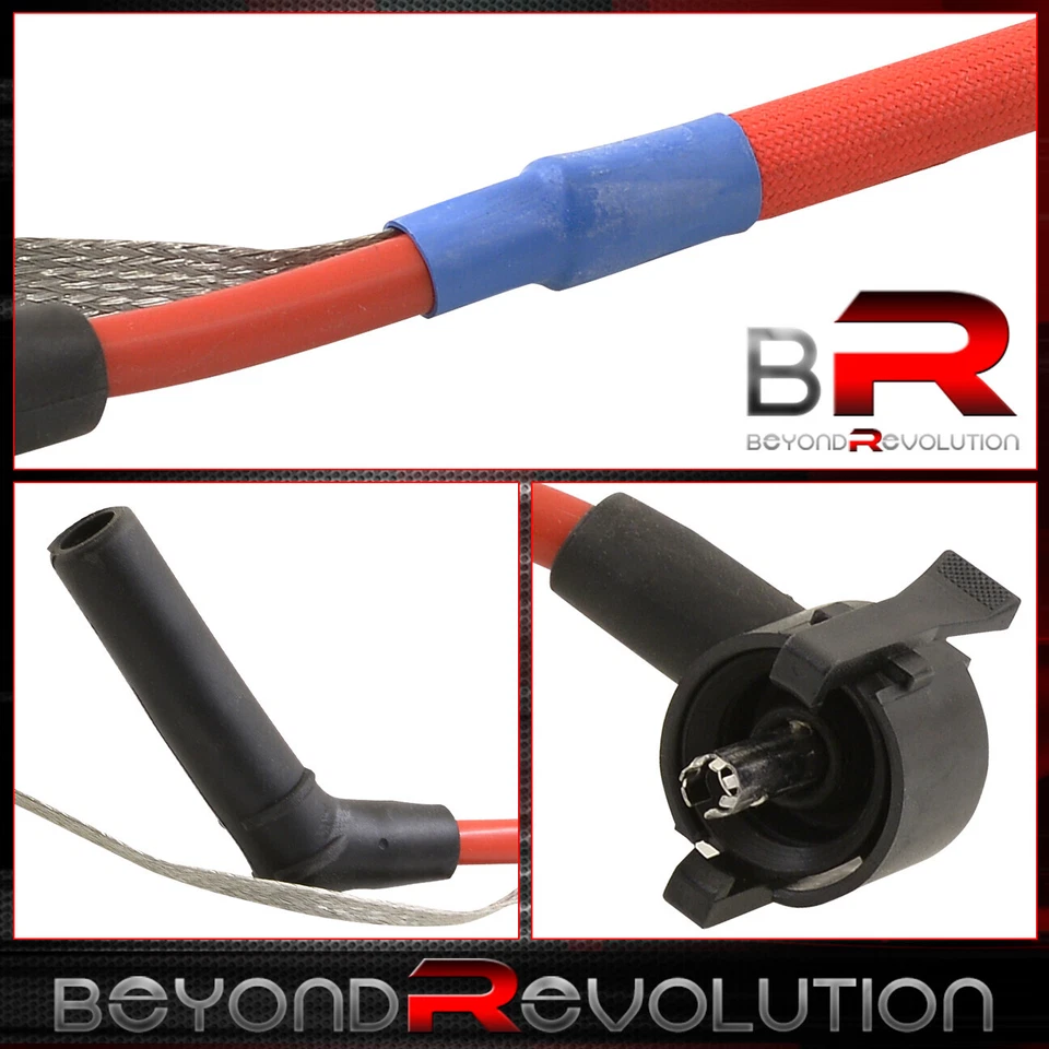 Cable de encendido de bujía V6 para Mustang Thunderbird Cougar 1994-1998 6 piezas Foto 2 de 3