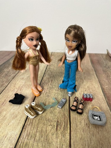Lil Bratz Doll Yasmin And Meghan 3rd Edition Y2K Style MGA 2002