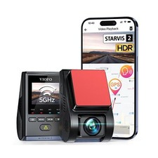 VIOFO Dash Cam A119 Mini 2, STARVIS 2 Sensor, 2K 60fps/HDR 30fps Voice Contro...