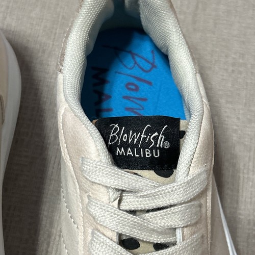 Blowfish Malibu Smash Platform Sneakers Tan-Pink Color Size 7.5 - Picture 8 of 10