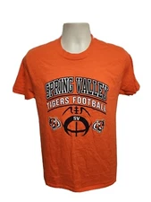 Spring Valley Tigers Football Adult Medium Orange TShirt