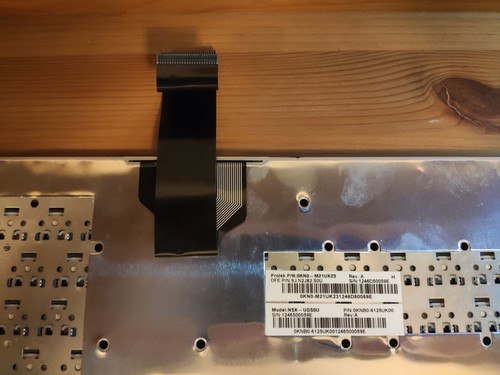 Asus K55 K55V K55VM K55A K55VD K55DR K55VS K55VJ UK Keyboard Black 0KNB0-6125UK0 - Picture 5 of 7