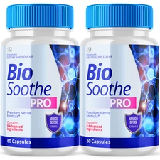 (2 Pack) Bio Soothe Pro, BioSoothe Premium Nerve Pain Formula (120 Capsules)