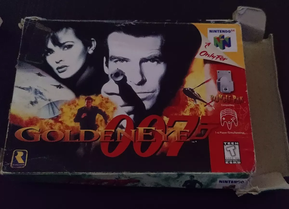 GOLDENEYE 007 NINTENDO 64 Complete In Box Rare Excellent Condition