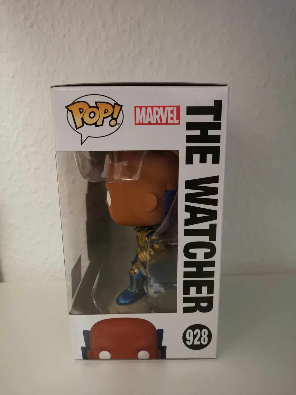 Thumbnail - Funko Pop Marvel What If..? The Watcher 928 Fall Con Exclusive Sticker