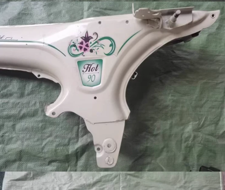 Motorcycle For Honda CT70/Dax Frame as-cast DIY No paint Black blue Yellow Red - Image 4 of 4