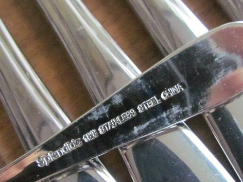 California Splendide Stainless Set lot 16 Dinner Forks 8 Dinner Knives 8 - Picture 13 of 17