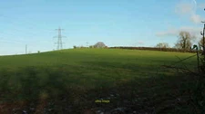 Photo 6x4 Field and pylons near Barkingdon Manor Landscove A view from a  c2020