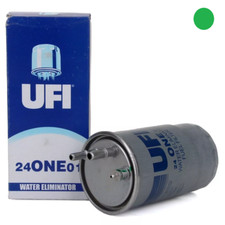 FILTRO GASOLIO UFI 1° IMPIANTO MOT.FIAT 1.3-1.9-2.0 MULTIJET 24ONE01 OE 77363657